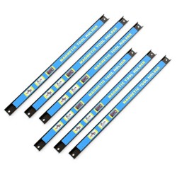 Magneettinen työkaluteline 6 kpl, 46 cm, hiiliteräs, sininen