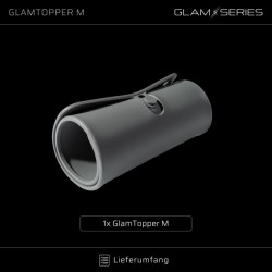 GlamSeries GlamTopper M lämmönkestävä silikonimatto 45 x 20 x 0,5 cm, harmaa