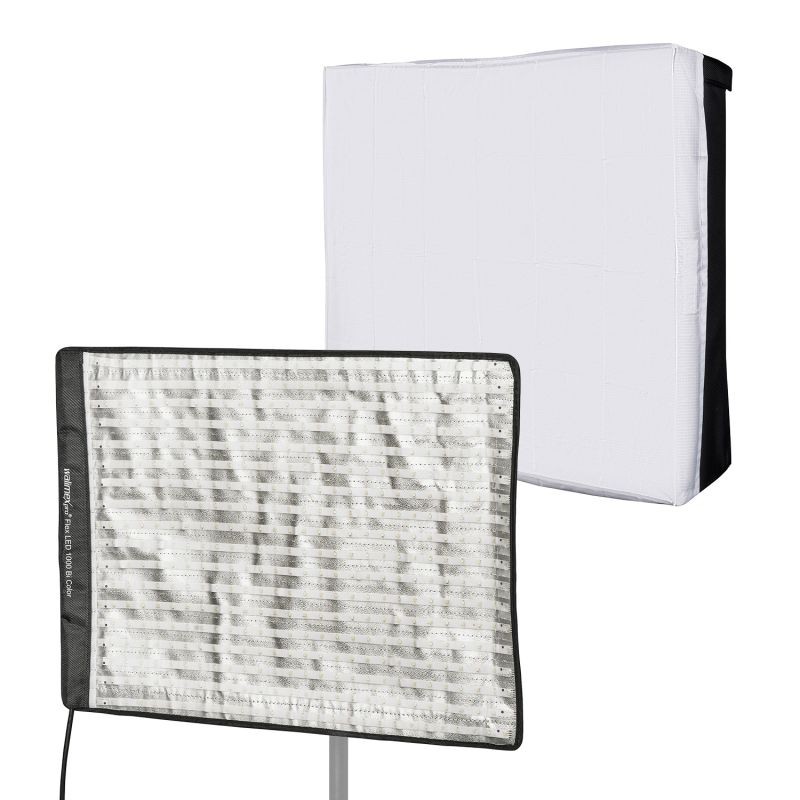 Walimex pro Flex LED 100 Bi Color 100 W LED-valomattosetti softboxilla