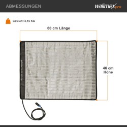Walimex pro Flex LED 100 Bi Color 100 W LED-valomattosetti softboxilla