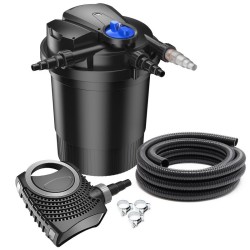 SunSun CPA 10000 painesuodatinsetti 12000 l 11 W UV C NEO3800 SuperEco pumppu 3600 l h 5 m letku 38 mm