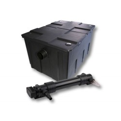 SunSun Lampisuodatinsetti CBF 550 läpivirtaussuodatin 60 000 l ja CUV 636 UVC selkeytin 36 W