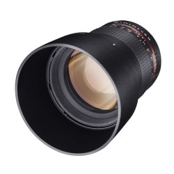 Samyang 85mm f/1.4 IF AE -teleobjektiivi Nikon F, manuaalitarkennus