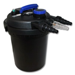 SunSun CPF-250 lampisuodatinsetti: painesuodatin 10000 l, NEO-10000 SuperECO pumppu 10000 l/h, 25 m letku 25 mm
