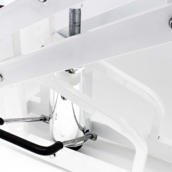 Hydraulinen trimmauspöytä koirille ja kissoille, 108x60x55,5-92,5 cm, taitettava, trimmaussangalla