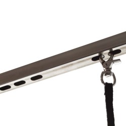 Hydraulinen trimmauspöytä koirille ja kissoille, 108x60x55,5-92,5 cm, taitettava, trimmaussangalla