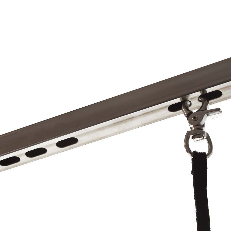 Hydraulinen trimmauspöytä koirille ja kissoille, 108x60x55,5-92,5 cm, taitettava, trimmaussangalla