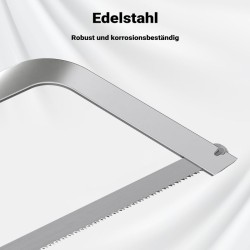 XL Luusaha 43 cm, ruostumaton teräs, ammattikäyttöön