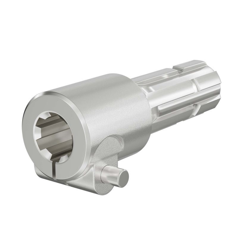 Voimanottoakselin adapteriholkki 175 mm, 6-hammasinen, AISI 1045 -teräs