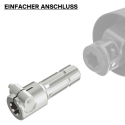 Voimanottoakselin adapteriholkki 175 mm, 6-hammasinen, AISI 1045 -teräs