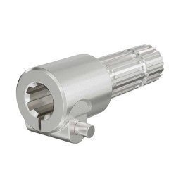 Voimanottoakselin adapteriholkki 175 mm 6 hammasta 20 hammasta AISI 1045 teräs