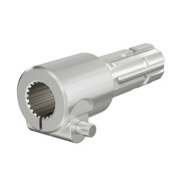 Traktorin voimanottoakselin adapteriholkki 175 mm 21 hammasta 6 hammasta AISI 1045 teräs