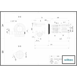 PTO adapteriholkki 175 mm 21 hammasta 20 hammasta AISI 1045 teräs traktori