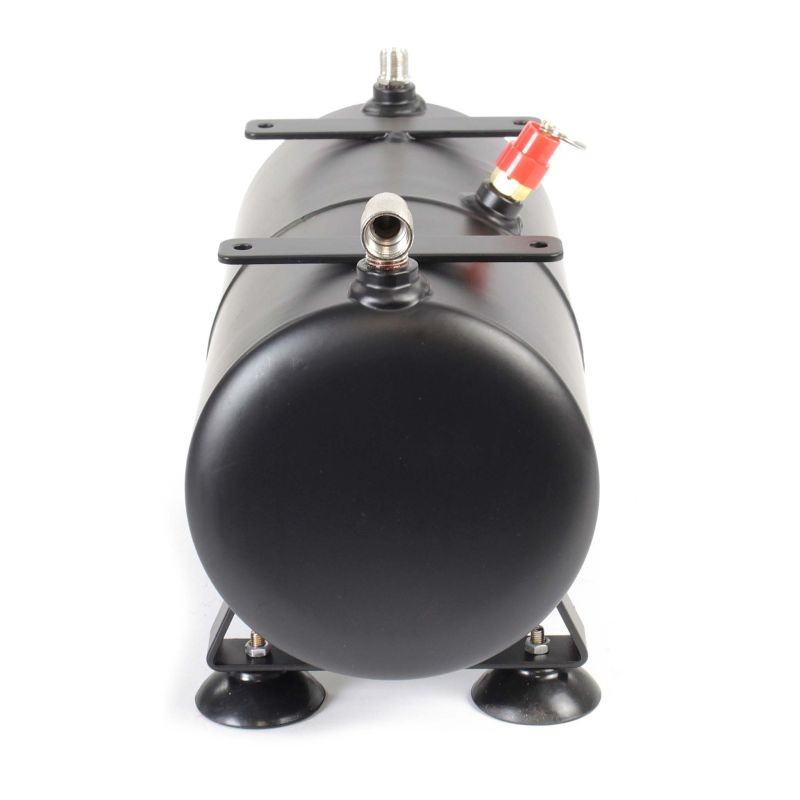 Painesäiliö AS189-airbrush-kompressorille, 3 l, musta, hiiliteräs