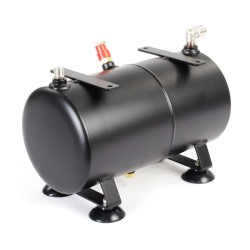 Painesäiliö AS189-airbrush-kompressorille, 3 l, musta, hiiliteräs