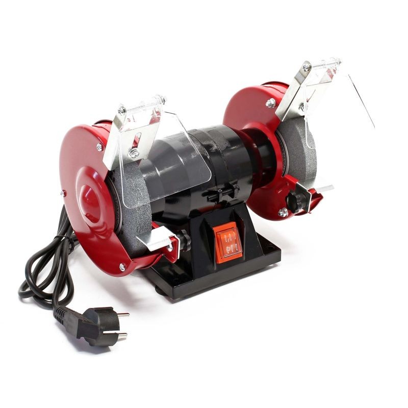 Pöytahiomakone 120 W, 2x 125 mm hiomalaikkaa, 2950 /min, hiomiseen ja teroitukseen
