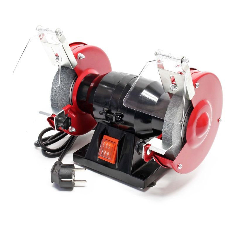 Pöytahiomakone 120 W, 2x 125 mm hiomalaikkaa, 2950 /min, hiomiseen ja teroitukseen