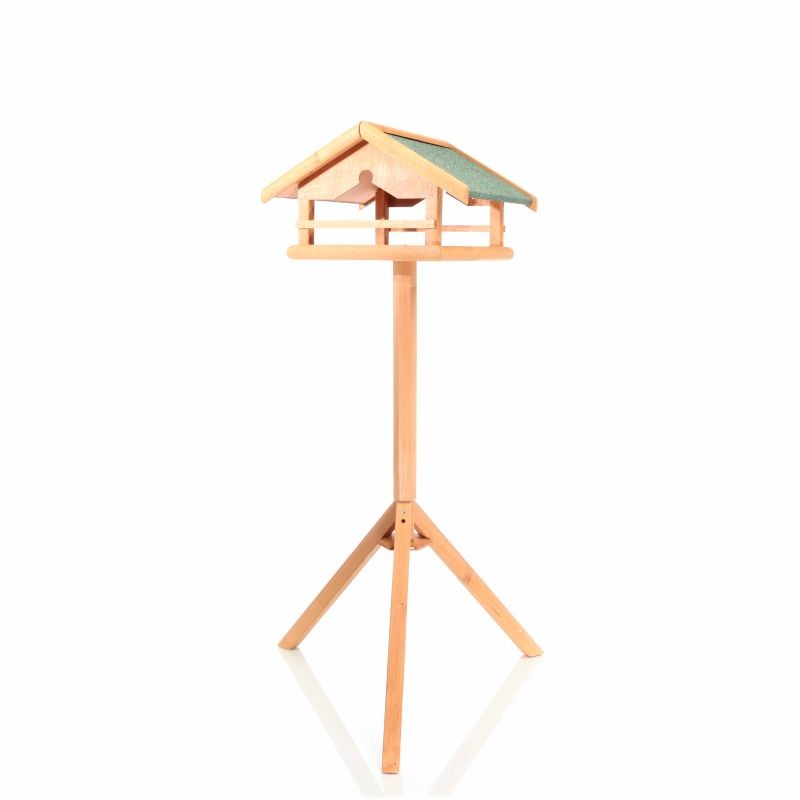 Toboli puinen lintujen ruokintatupa 119 cm, kolmijalka