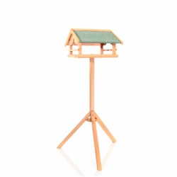 Toboli puinen lintujen ruokintatupa 119 cm, kolmijalka