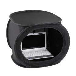 Walimex Pop-Up-suojateltta kannettavalle tietokoneelle 50 x 50 x 50 cm, musta