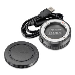 Samyang Lens Station Sony E sarjan AF objektiiveille Ohjelmistopäivitykset ja kalibrointi