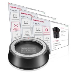 Samyang Lens Station -päivitysasema Canon RF -automaattitarkennusobjektiiveille, musta