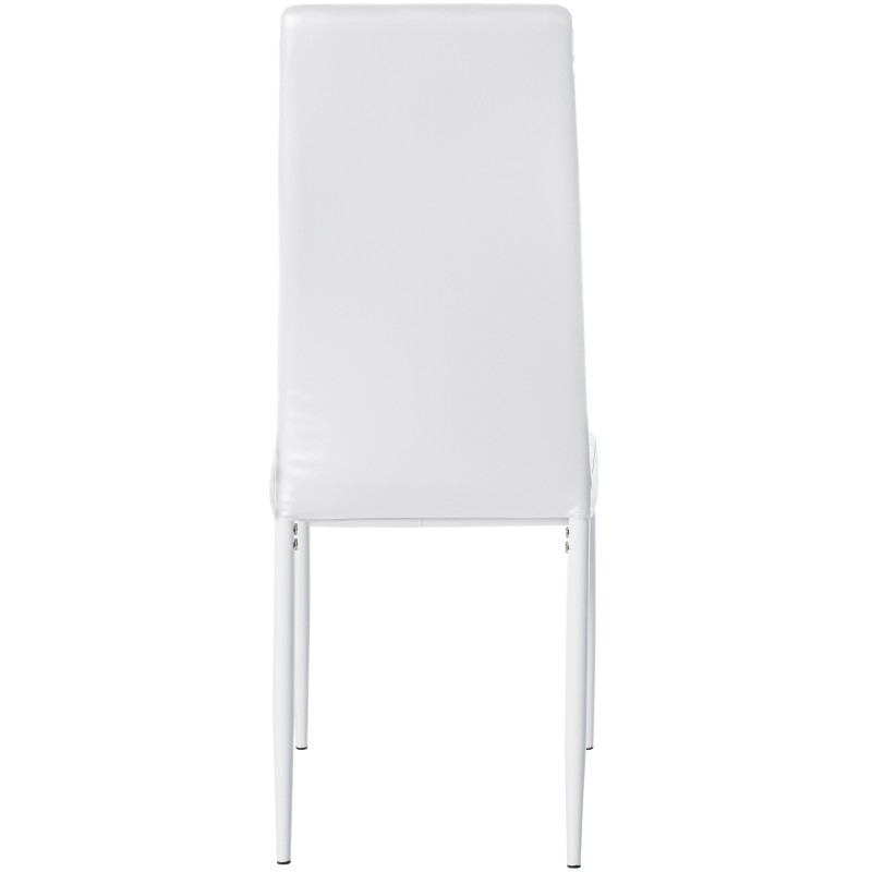 Tyylikäs Mayfair ruokailutuoli pehmustetulla istuimella ja selkänojalla