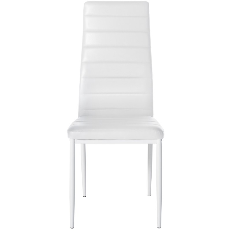 Tyylikäs Mayfair ruokailutuoli pehmustetulla istuimella ja selkänojalla