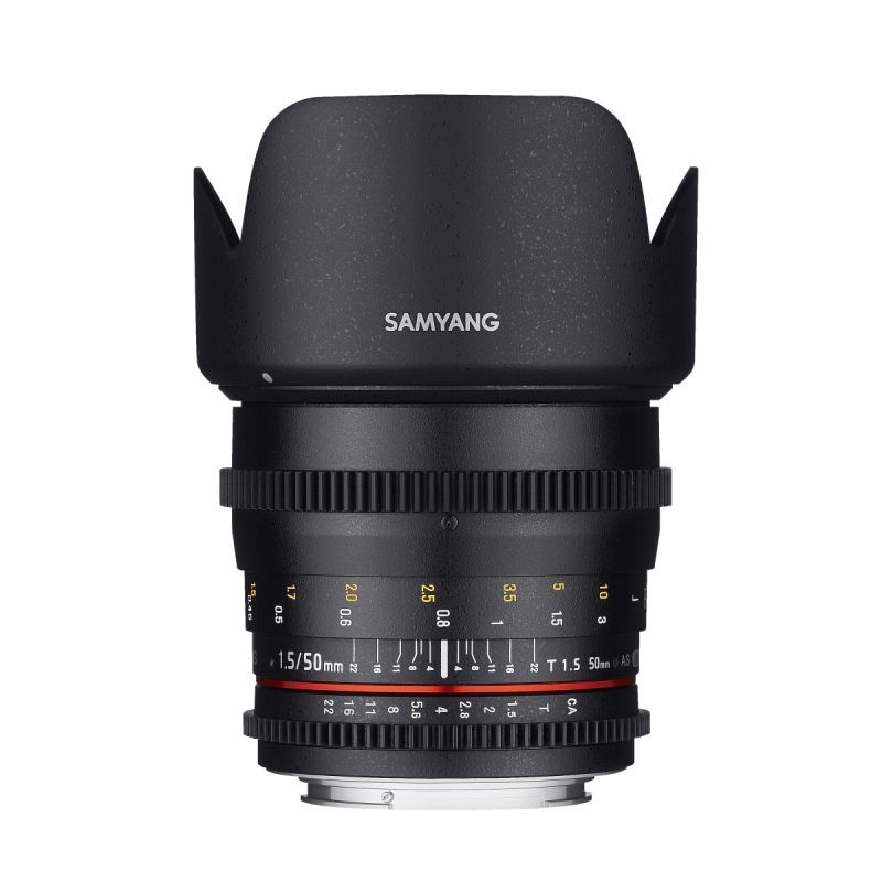 Samyang 50mm T1,5 MF videobjektiivi Sony E