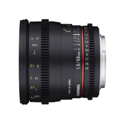 Samyang 50mm T1,5 MF videobjektiivi Sony E