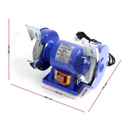 Pöytahioja 150 W 2x 125 mm 2950 rpm karkea ja hienohionta