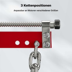 Kuorman tasaaja ja positionaattori työpajannosturille 900 kg