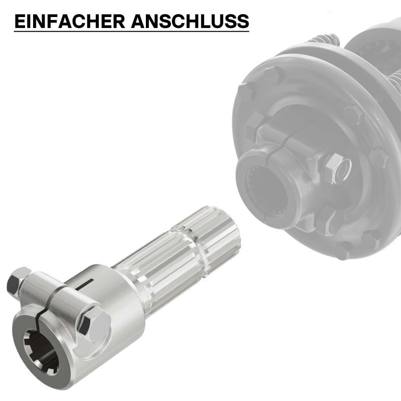 PTO-adapteriholkki 175 mm, 8-32x38x6 ja Z20 traktoriin