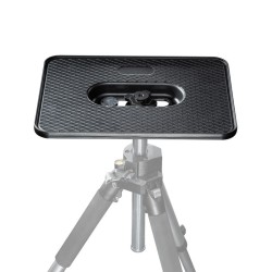 Walimex Laptop- ja projektorialusta 350 x 250 x 30 mm, alumiini, musta, kantavuus 15 kg