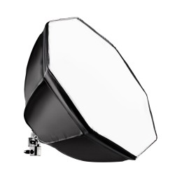 Walimex pro Octagon softbox 55 cm 35 W LED valo 5000 K diffuusorilla
