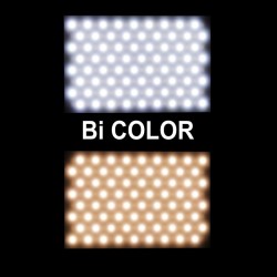 Walimex pro Niova 150 Bi Color LED-videovalo, 15 W, säädettävä värilämpötila 3200–5600 K, himmennettävä