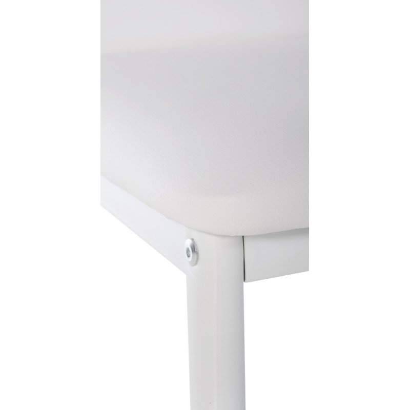 Savino moderni pehmustettu ruokapöydän tuoli, keinonahka tai sametti