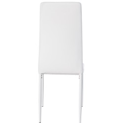 Savino moderni pehmustettu ruokapöydän tuoli, keinonahka tai sametti