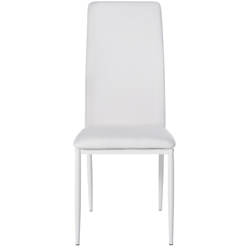 Savino moderni pehmustettu ruokapöydän tuoli, keinonahka tai sametti