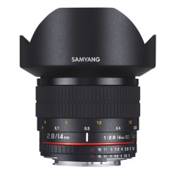 Samyang MF 14mm f 2 8 laajakulmaobjektiivi Canon EF AE