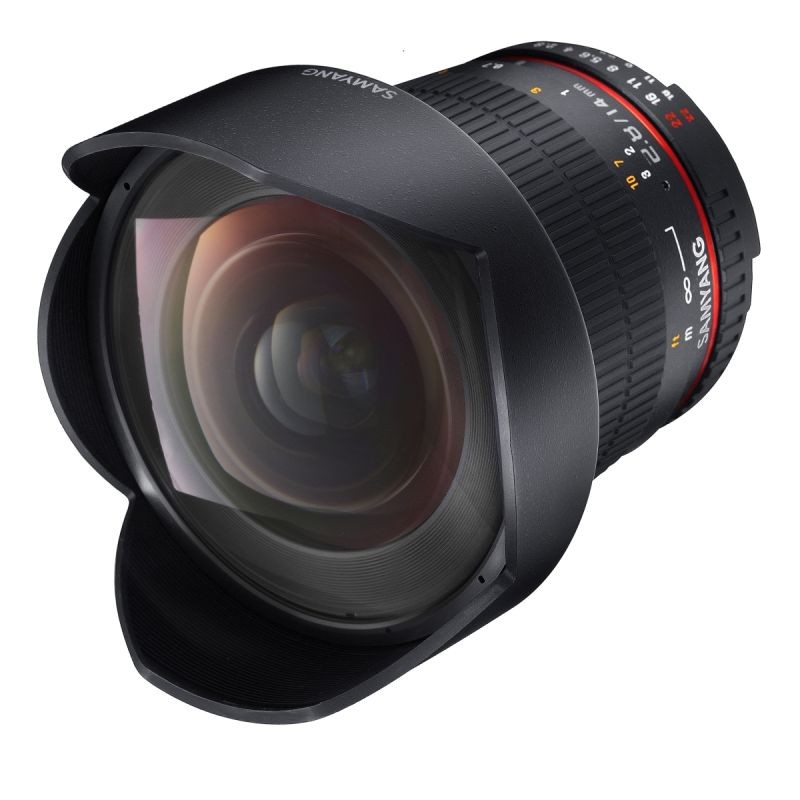 Samyang MF 14mm f/2.8 laajakulmaobjektiivi Canon EF AE