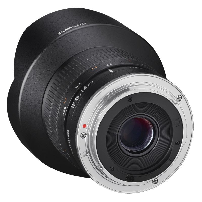 Samyang MF 14mm f/2.8 laajakulmaobjektiivi Canon EF AE