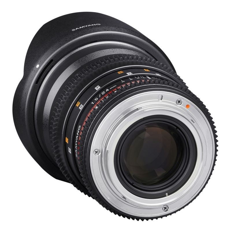 Samyang MF 24mm T1,5 Video DSLR II MFT -videobjektiivi