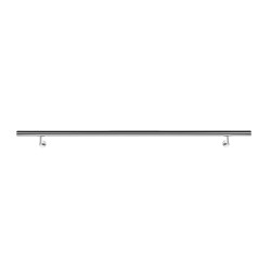 Käsijohdesetti 130 cm, V2A-ruostumaton teräs, harjattu, hopea, 42 mm