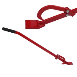 Tukkikoukku 80 cm punainen max tukkihalkaisija 250 mm