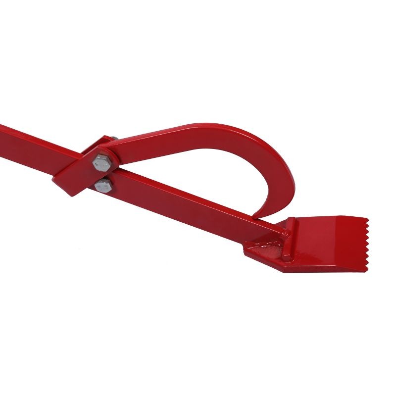 Tukkikoukku 80 cm, punainen, max. tukkihalkaisija 250 mm