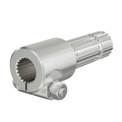Voimanottoakselin adapteriholkki 175 mm 21 uraa 20 hammasta AISI 1045 teräs