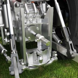 Voimanottoakselin adapteriholkki 175 mm 21 uraa / 20 hammasta AISI 1045 teräs
