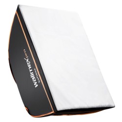 Walimex pro Softbox Orange Line 60 x 90 cm 360 käännettävä valonmuotoilija valokuvaukseen ja videotuotantoon