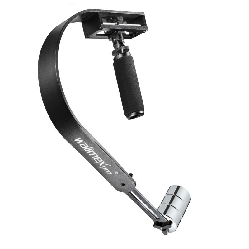 Walimex pro Easy Balance Six vakaajajärjestelmä DSLR-kameroille max 2,25 kg, vastapainot ja vatupasi